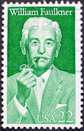William Faulkner Postage Stamp