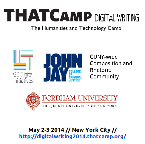 Sponsors for THATCamp Digital Writing